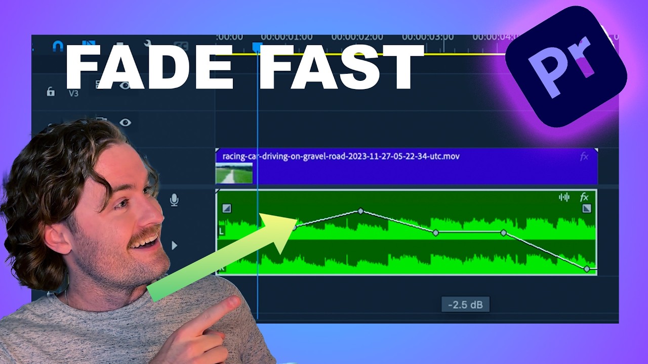 Fade Music in and Out in Premiere Pro CC (2024)