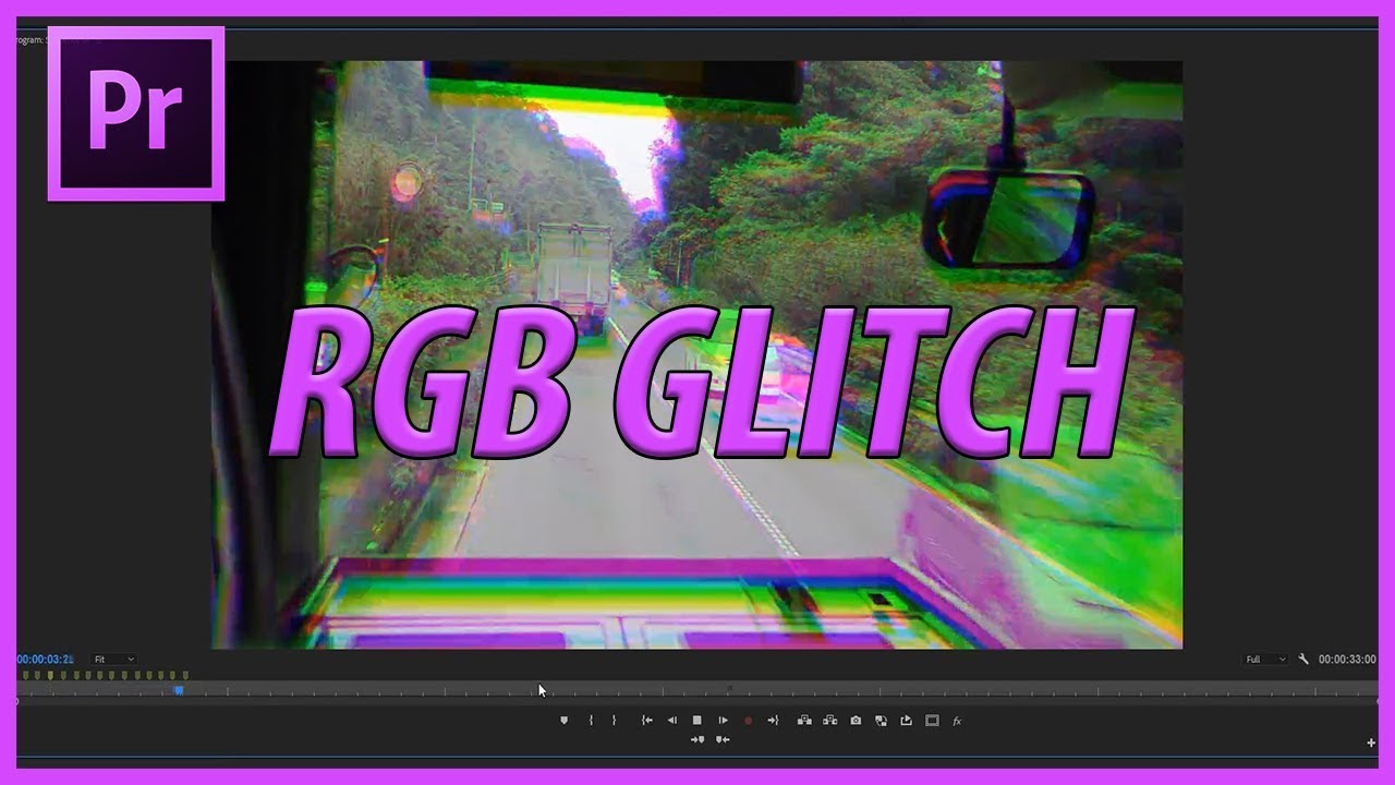 RGB Glitch Effect Tutorial in Premiere Pro CC (2018)