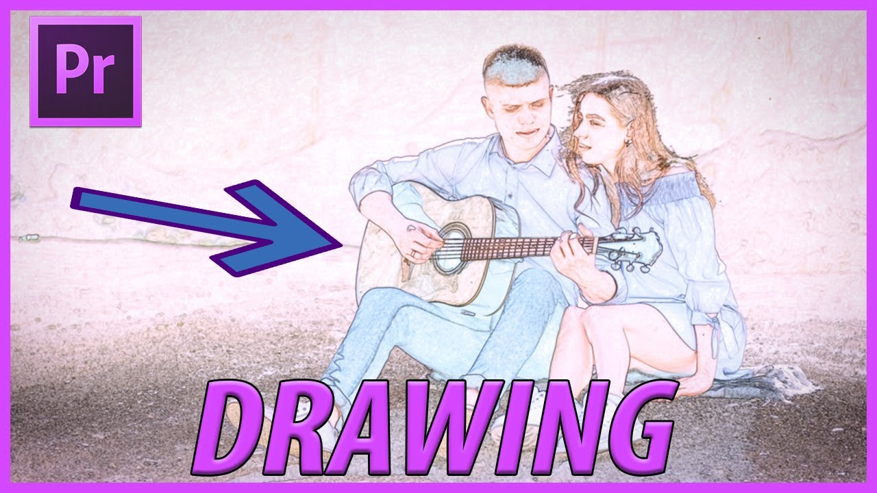 Creating a Storybook Drawing Effect in Adobe Premiere Pro