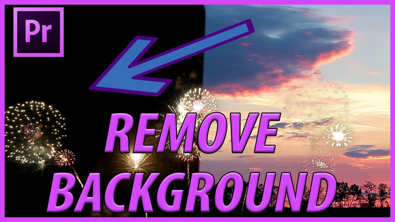 How to Remove Black Background in Premiere Pro CC (2022)