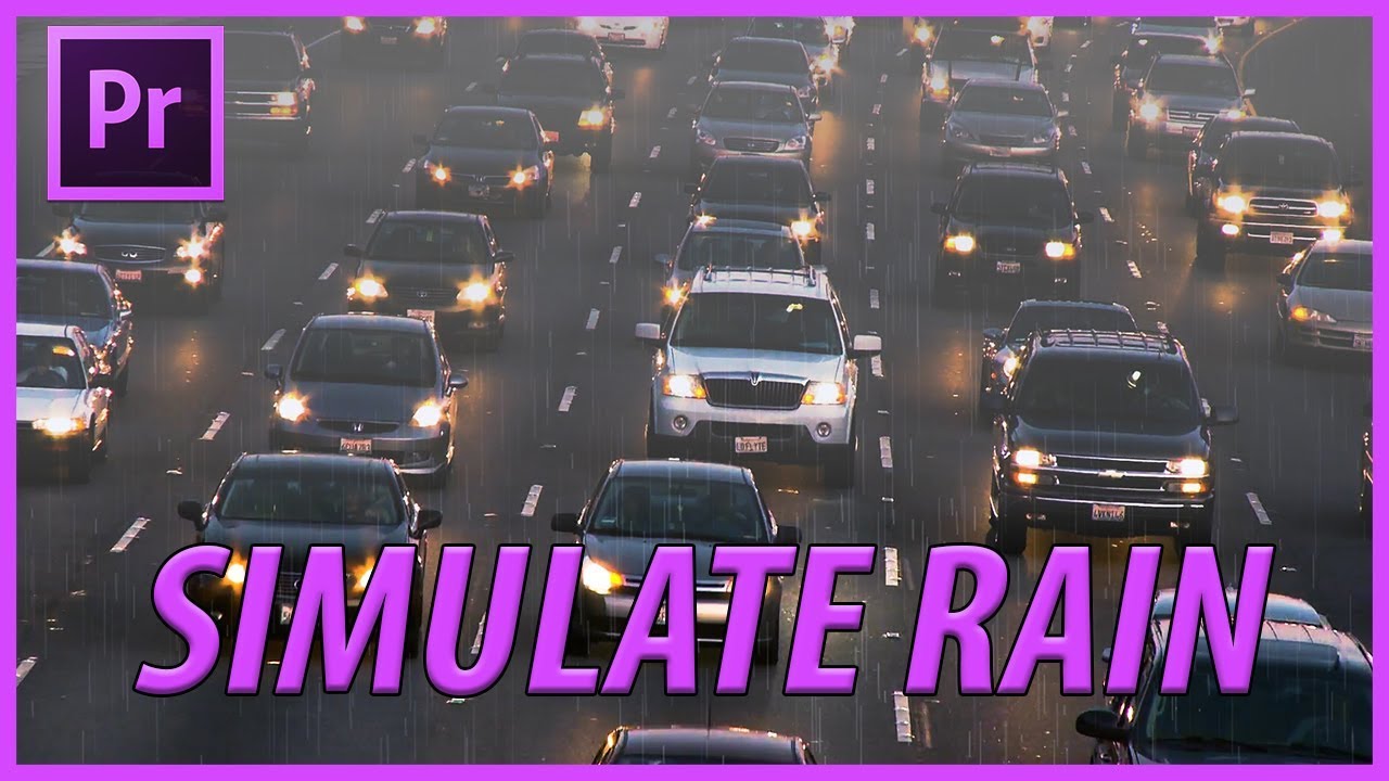 How to Simulate Rain in Adobe Premiere Pro CC (2018)