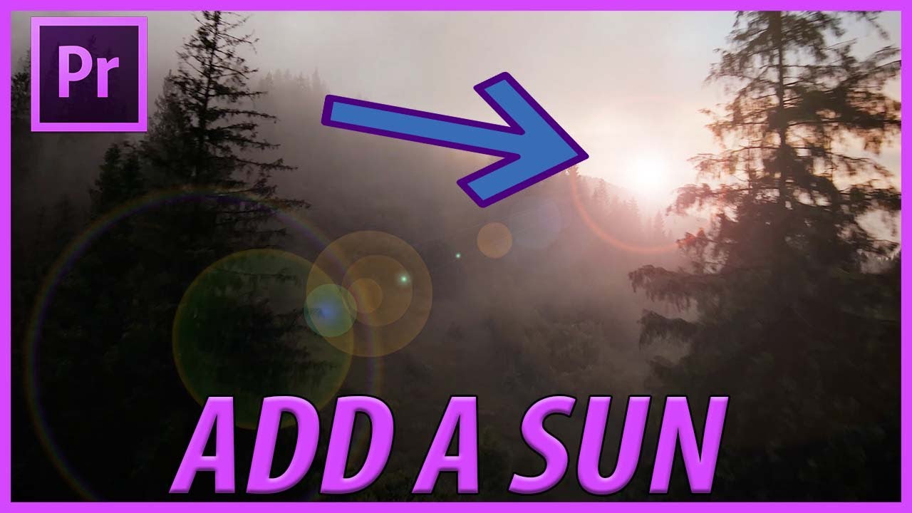 How to Create a Lens Flare in Adobe Premiere Pro CC (2021)