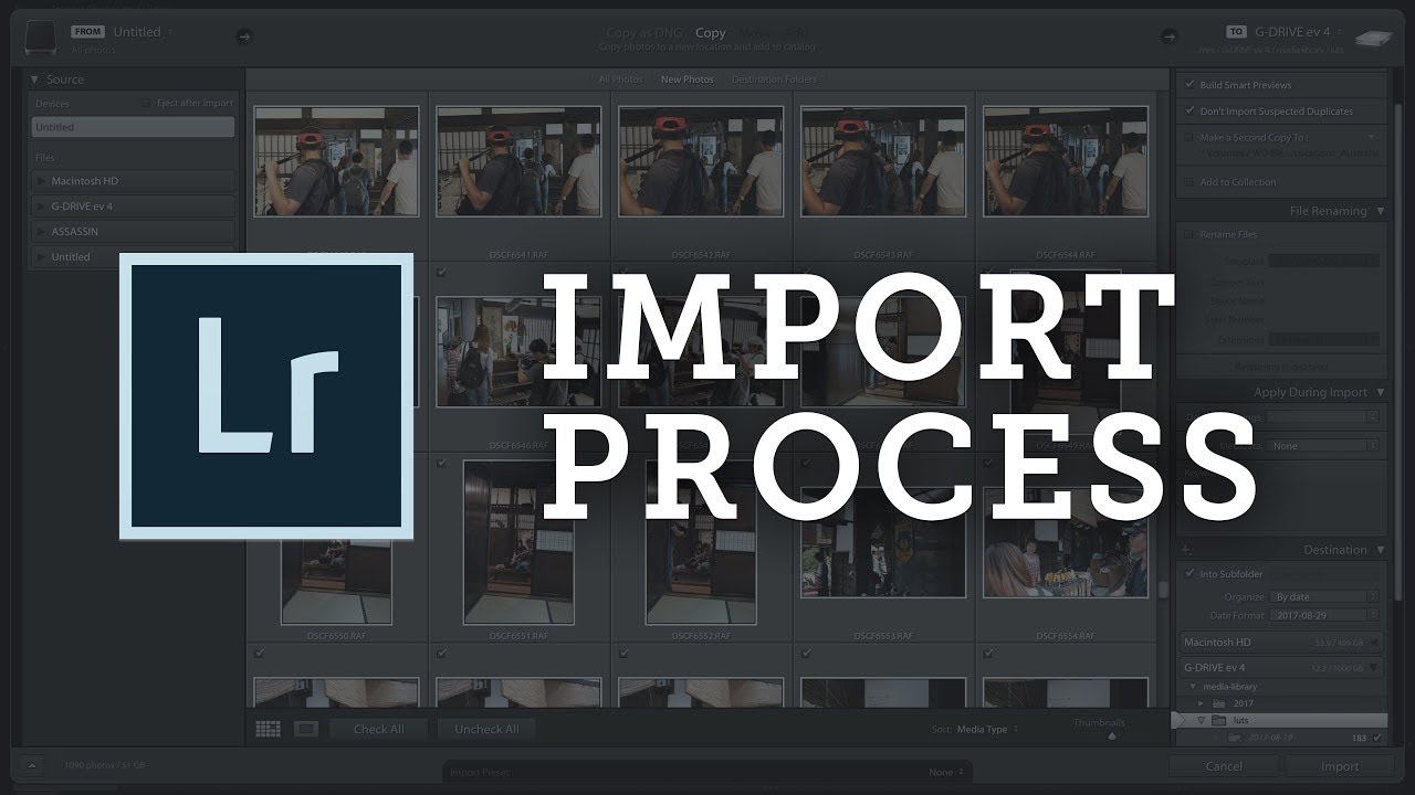 Lightroom Tutorial — How to Import Photos From Your Camera