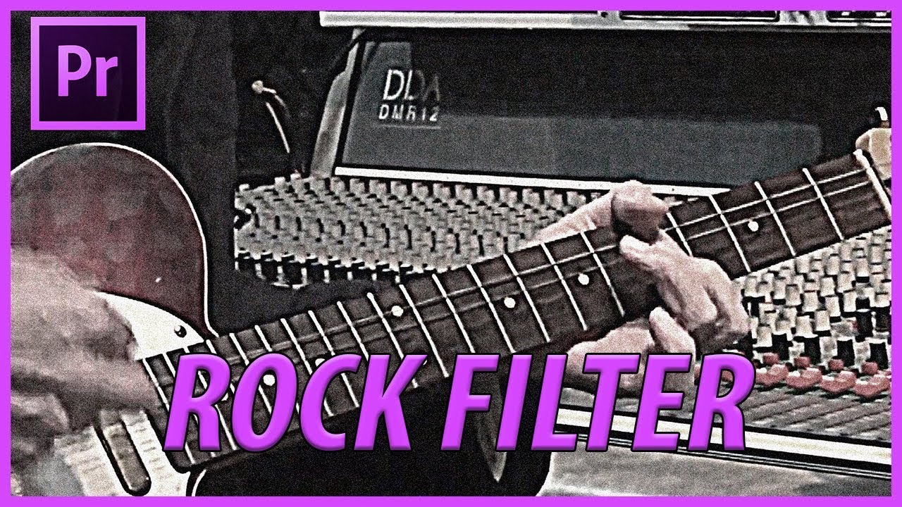 How to Create a Rock/Rap Music Video Filter in Adobe Premiere Pro CC