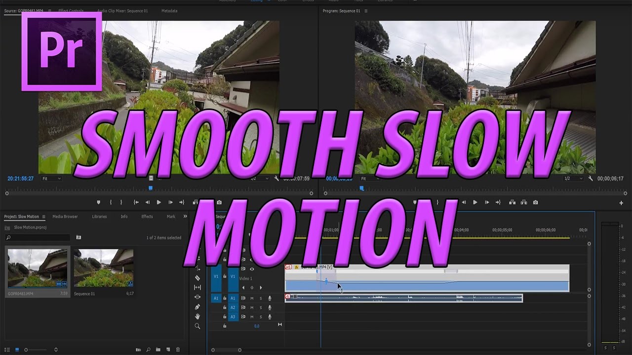 How to Create Smooth Slow Motion in Adobe Premiere Pro CC (2017)